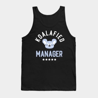 Koalafied Manager - Funny Gift Idea for Managers Tank Top